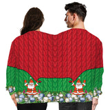 Ugly Christmas Sweater Double Sweater Reindeer Digital Printing Men's and Women's One-Piece Sweater Couple Wear