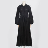 Bohemian Dress Dignified Hollow Embroidery Dress