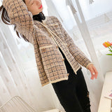 Women Knitted Cardigan Dinified Sweater