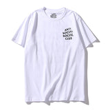 Anti Social Club T Shirt Anti Social Social Short Sleeve T-shirt Summer round Neck