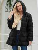 Women Fur Jacket Fashion Plush Coat