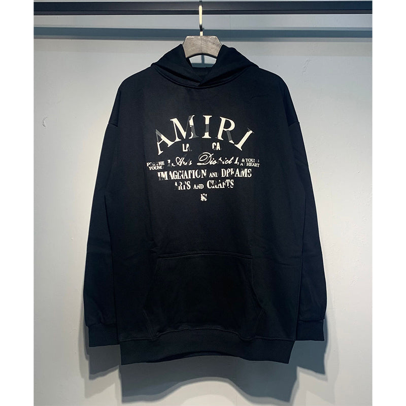 Amiri Hoodie High Street Fashion Prints