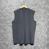 Amiri tank top damaged little spider print