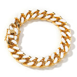 Bracelet Hip Hop Stainless Steel Color Drip Vintage Fashion Bracelet Jesus Pieces Spectrum