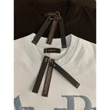 Amiri T Shirts Fashion Print Couple High Street