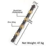 Bracelet Alloy Color Matching Couple Bracelet Cuban Chain Spectrum Royalty