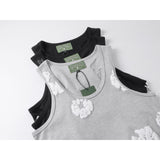 Denim Tears Vest Foam Printed Casual Sports Vest