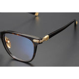CHH Chrome Hearts Glasses Versatile Glasses Frame Retro Literary Myopia Glasses Frame