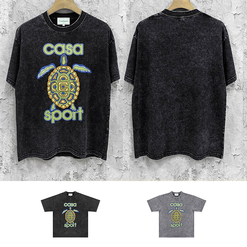 Casablanca Distressed T-Shirt