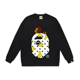 Bathing ape Crew neck sweatshirt