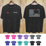 Amiri Washed Distressed T Shirt Printed Trendy Pure Cotton