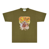 Casablanca T Shirts Fashion Print Street