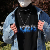 Jewelry Hip Hop Gold Plated Winged Angel Pendant Microencrusted Zircon Spectrum St. Valentine's