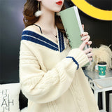 Women Pullover Sweater Thick Loose Sweater
