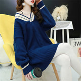 Women Pullover Sweater Thick Loose Sweater