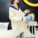 Women Pullover Sweater Thick Loose Sweater