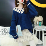 Women Pullover Sweater Thick Loose Sweater