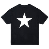 Fog Fear of God Essentials T Shirt Double-Line Five-Pointed Star Printed Short Sleeve High Street Loose T-shirt for Men