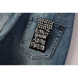 KSUBI Jeans Men's Straight High Street Pants