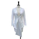 Women Jumpsuit Blazer Skirt Skirt