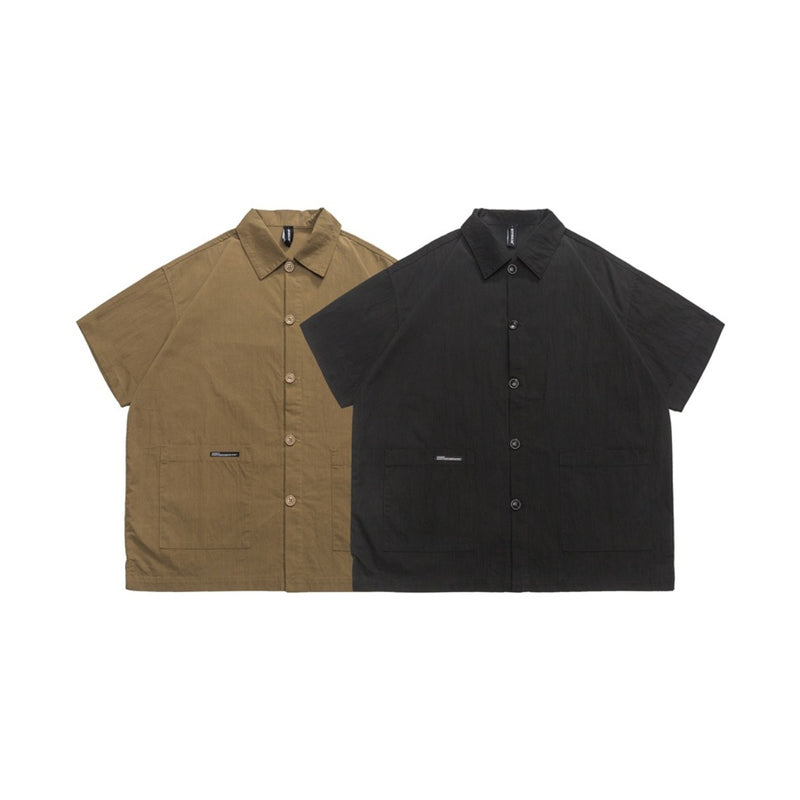 Unisex Shirt Retro Loose Summer Coat