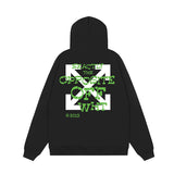 OFF WHITE Hoodie Trendy Street Style Personalized Cotton