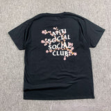 Anti Social Club T Shirt Joint Name Short Sleeve Men's and Women's T-shirt
