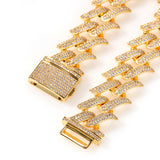 Bracelet Thorns Cuban Zircon Hip Hop Bracelet St. Valentine's Spectrum