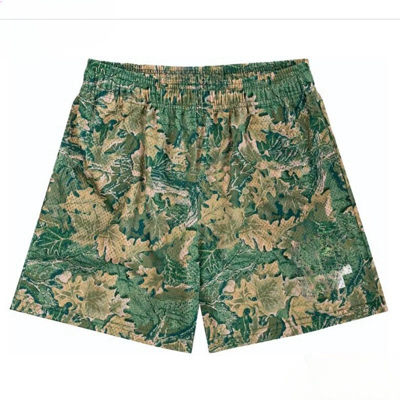 Eric Emanuel EE Shorts EE Quick-Drying Shorts Sports Print Loose Casual