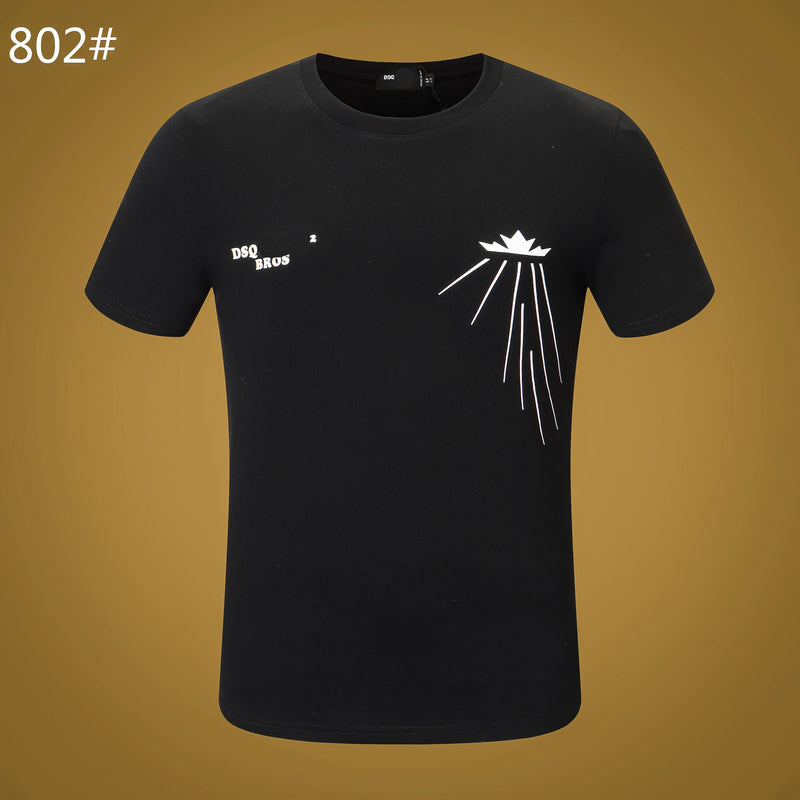 Dsq2 T Shirt Casual Sports Printed Short Sleeve Summer Men