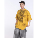 Unisex T-Shirts FOG Dirty Casual Loose T-Shirts