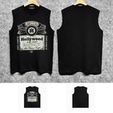 Amiri tank top damaged hollywood printing