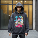 Mens Vintage Hooded Vintage Made Old Jacket