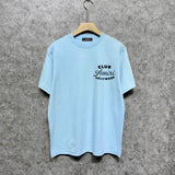Amiri t shirts hollywood club printing short sleeve