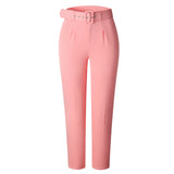 Women Bottoms Spring and Summer Leisure Suit Pants Slim Fit