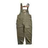 Overalls Men Jumpsuit Amekaji Multi-Pocket Overalls Men Cargo Overalls Suspenders