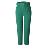 Women Bottoms Spring and Summer Leisure Suit Pants Slim Fit