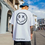 Men T Shirt Summer Versatile Loose