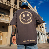 Men T Shirt Summer Versatile Loose