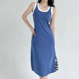 Women Dresses Knitted Vest Dress Loose