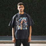 Mens Vintage T Shirt Vintage Short Sleeve