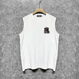 Amiri tank top giant snake letter print
