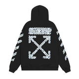 OFF WHITE Hoodie Trendy Street Style Personalized Cotton