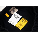 Gallery Dept Sweatpants Hand-painted splashed ink letter patch splicing casual trousers
