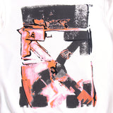 OW Hoodie Wasteland Colorful Graffiti Long Sleeve Cotton