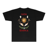 Casablanca T Shirts Fashion Print Street
