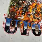 First Row T Shirts LOST UTOPIA BURNING FLAME TEE