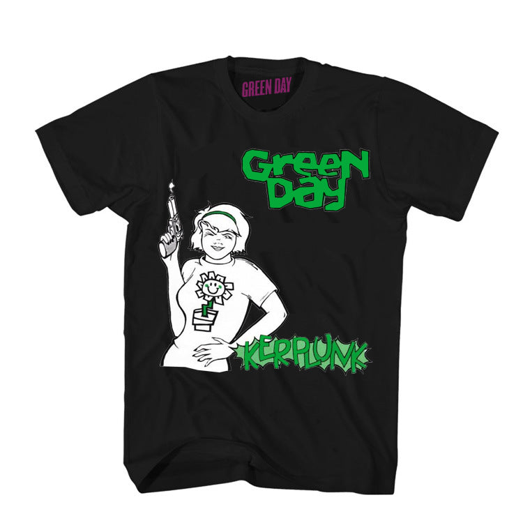 Green Day T Shirt Green