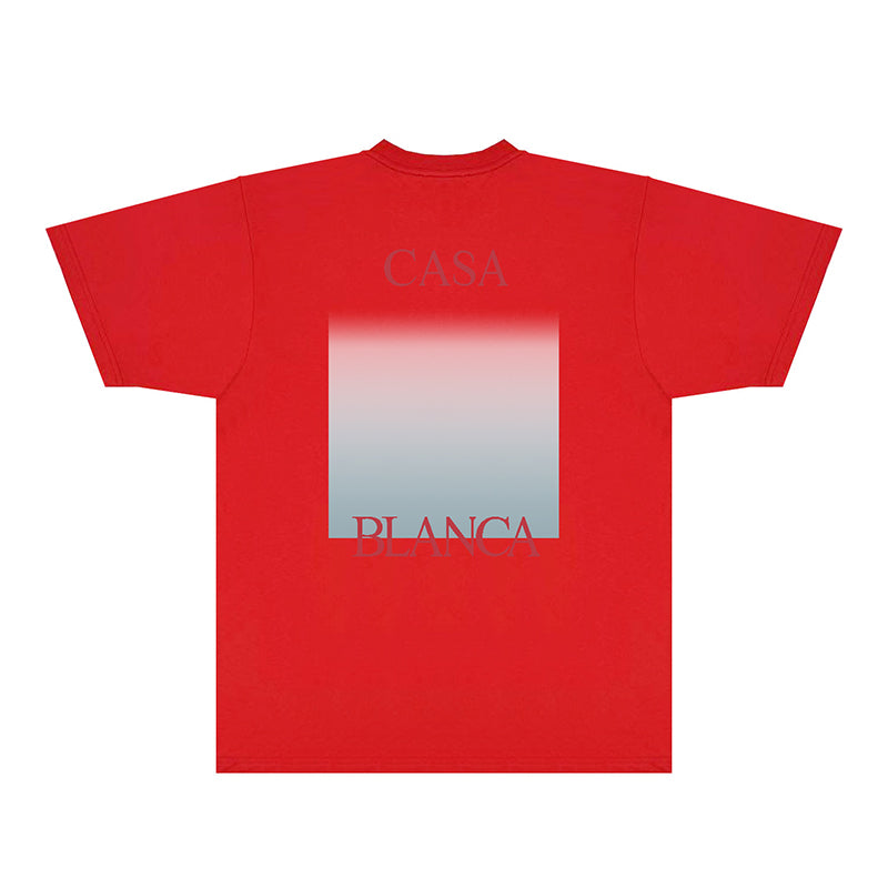 Casablanca T Shirts Fashion Print Street