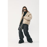 Unisex Coat Versatile Winter Thick Cotton-Padded Coat